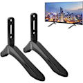 Miniatyrbilde 1 av 5: Universelt TV-stativ, TV-sokkelben for TCL LCD LED 32 til 65 tommer flatskjerm-TV, TV-erstatningsdeler Basestativ med skruer
