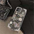 Pikkukuva 5 / 5: Yhteensopiva iPhone 16 Plus 3D Crystal Glossy Söpön Tyttömäisen Puhelinkuoren Kanssa iPhone 16 Plus