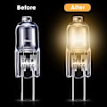 Miniatyrbillede 3 af 4: G4 halogenlamper 10W 12V - Varmt hvid - 10W