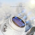 Miniatyrbillede 4 af 5: Genopladelig Camping Lommelygte 3 i 1 Bordlampe Lanterne Camping Telt Lommelygte Deformerbar Arbejdslampe med 2000mAh Batteri LED
