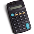 Pikkukuva 1 / 2: 8-numeroinen taskukokoinen elektroninen laskukone, 110×65MM