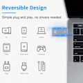 Pikkukuva 2 / 5: USB-sovitin, USB C naaras - USB 3.0 uros -sovitin, 10 Gbps 3A USB 3.1 Type C - USB A -laturiliitin, yhteensopiva iPad Pro 2021:n ja MacBook Pro 2021:n kanssa