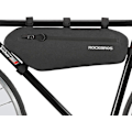 Miniatyrbillede 1 af 6: Vandtæt Cykelrammetaske, Trekantet Taske, Ca. 3 Liter, Sort Black