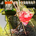 Miniatyrbilde 4 av 5: Stilkfrie Martini Glass Sett med 2 Cocktailglass med Hjorteformet Holder Kreativ Bar Drikkeglass Martini Glass Gave Sett