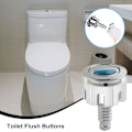 Miniatyrbillede 5 af 5: Toilet Skylleknap, Rundt Hoved Dobbelt Toilet Trykknap, Toilet Trykknap Skylle Udskiftning Kompatibel med Ideal Cisterne Tank