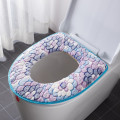 Pikkukuva 4 / 5: WC-istuimen pehmuste, pehmeä kylpyhuoneen WC-pehmuste, lämmitetty WC-istuimen pehmuste, WC-istuimen pehmuste, WC-istuimen pehmusteet, pestävä WC-istuimen lämmitin, sininen