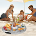 Miniatyrbild 5 av 5: Uppblåsbar dryckeshållare för pool, flytande med 8 hål, uppblåsbar dryckeshållare, flytande bricka för pool & spa för fest, pool, party, strand