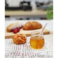 Miniatyrbillede 2 af 5: Glas Honningkrukke med Dyp Transparent Honningkrukke 265 ml, 9 Ounces