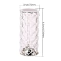 Miniatyrbilde 5 av 5: Krystallampe Romantisk LED Rose Diamant Bordlampe 16 Fargeskiftende RGB Nattlys for Soverom Stue Festmiddag Valentinsdag Juledekor