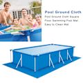 Miniatyrbillede 2 af 4: Pool Underlag, Rektangulært Swimmingpool Underlag Foldbart Vandtæt Underlag Pool Gulvbeskytter Let At Rengøre Måtte