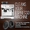 Miniatyrbillede 3 af 5: 4 stk. Espresso Rensesæt Disk til Espressomaskiner - 54 mm Backflush Tabletter til Espressomaskine Tilbehør