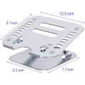 Miniatyrbillede 3 af 5: Laptop Riser til Skrivebord, Computer Stand til Laptop - Foldbar Holder, Bærbare Aluminium Stands Kompatible med MacBook Pro, Air, Justerbar Stand