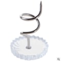 Miniatyrbilde 5 av 5: 100 stk Gjennomsiktige Plast Hodeskruer for Polstring og Faste Tepper Sofagrupper Klare Hoder Twist Pins Trekk Sengetepper