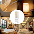 Miniatyrbillede 5 af 5: G9 Lampe 3W LED Varm Hvid 3000K Led pærer Pære 360° Vinkel 400LM AC 220-240V 4 stk Sæt