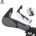 Miniatyrbild 4 av 4: Ergo Cykelhandtag Bar End Lock On Styre Mountainbike MTB Grey