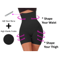 Miniatyrbillede 3 af 4: Dame Højtaljet Tummy Control Bodyshaper Butt Lifter Boyshorts Control Knickers Slankende Trusser, 2 stk., 3XL