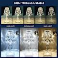 Miniatyrbillede 4 af 5: Diamond Crystal Bordlampe, USB Genopladelig Krystal Soveværelse Natlampe, Justerbar Temperatur/Lysstyrke