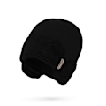 Miniatyrbilde 1 av 4: Hold Varme Beanie-Hatter, Vinterstrikket Huer, Tykke Varme Kantløse Pelsluer, Huer Utendørs Varme Tilbehør, Unisex Black