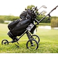 Miniatyrbillede 4 af 5: 2 stk. Golfboldposer, Nylon Mesh Golfboldpose, med Snørepose til Golfbolde, Golfopbevaring Snøre Meshposer (Sort)