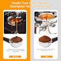 Miniatyrbild 4 av 5: Espresso Kaffe Nålomrörare med Ställ, 304 Rostfritt Stål Kaffe WDT Verktyg, Kaffeomrörnings Tamper för Espresso Omrörningsdistribution