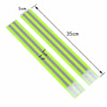 Miniatyrbild 2 av 5: Reflekterande Armband 4 st Reflekterande Löpararmband Hög Synlighet Elastiska Ankelband Säkerhetsutrustning för Cykling Promenader Jogging Utomhussporter