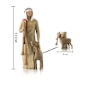 Miniatyrbillede 2 af 2: 1 stk. Willow Tree Julekrybbe Figur Statuette Håndmalet Dekoration Julegave Julepynt Ornament