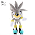 Miniatyrbild 2 av 3: Silver Sonic Plysch Animationsleksak Mjuk Docka Plysch Barnpresenter