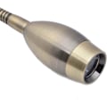 Miniatyrbilde 2 av 4: Fleksibel vegg-/senglampe med bryter, 1*3W CREE LED, Bronse [Energiklasse A+++]