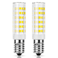 Miniatyrbillede 1 af 5: E14 LED pære til emhætte 9W, 50W halogenækvivalent, 550LM, Kold hvid 6000K, Lille Edison skrue, Ikke-dæmpbar, 2 stk.