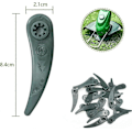 Miniatyrbilde 2 av 5: 24-pakning Bosch Gress Trimmer Blader for Bosch Durablade Art 23-18 LI Art 26-18 LI Gress Trimmere, Erstatningsblader for Gress Trimmer.