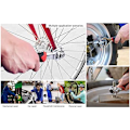 Miniatyrbilde 5 av 5: Multifunksjonell Skiftenøkkel 48-i-1 Universalnøkkel 360 Grader med Splinebolter Torx Skiftenøkkel for Universell Møbel- og Bilreparasjon