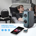 Miniatyrbillede 5 af 5: Bluetooth Aux-modtager til bil, 3,5 mm Aux Bluetooth-biladapter, Bluetooth 5.0-lydmodtager til bilstereo/hjemmestereo/kablede hovedtelefoner/højttaler