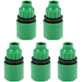 Miniatyrbilde 1 av 5: Hurtigkobling Slangeadapter Fittings 8mm Innvendig Diameter Slange Rør for Hage Vanningssystem 5 stk