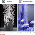 Miniatyrbilde 5 av 5: Akvarium Nano Luftstein Fisketank Nano Boblestein Stille Diffuser for Oppløst Oksygen, Brukes i Akvarier Fisketank og Hydroponiske Pumper (Y35)