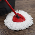 Pikkukuva 3 / 5: 2 kpl Spin Mop -varapää yhteensopiva - Mikrokuitumoppipäät white