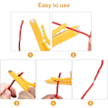 Miniatyrbillede 4 af 5: Wire Stripper Economy Netværkskabel Skærer Bærbar Impact Punch Down Værktøj til Netværksdatakabel, RJ45/CAT5/CAT6, Telefonkabel, Computer UTP Kabel