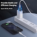 Miniatyrbilde 3 av 5: USB C Hunn til USB Hann Adapter, USB 3.1 Type C til Type A Lader Konverter, Ladekompatibel med iPhone, MacBook, Samsung Galaxy, 2-pakning
