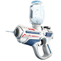 Miniatyrbild 1 av 4: Elektrisk vattenleksak automatisk vattenpistol pojkar flickor vattenkrig leksaker plast rymdpistol