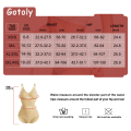 Miniatyrbillede 5 af 5: Kvinders Slankende Bodysuits Shapewear Tops Tummy Control Body Shaper Spaghetti Strap Camisole Leotards Bodycon Jumpsuit, M/L