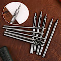 Miniatyrbilde 3 av 5: 10 størrelser lærpunch, 0,5-3,5 mm lærpunch verktøysett, rund punch for lærklokkerem, lær, tetningsbelte, stoff, lerret, papir, plast