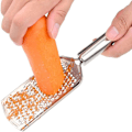 Miniatyrbillede 5 af 5: Rustfrit Stål Holdbar Fladt Zester Rivejern, 1 Pakke, 23,5 cm, Perfekt til Rivning, Hvidløg, Citron og Lime, med Ophængningshul (1 Pakke)
