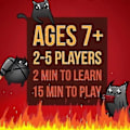 Miniatyrbild 2 av 5: Exploding Kittens - Kortspel | Familjevänligt Partyspel | Rysk Roulette | Engelska | Ålder 7+ | 2 till 5 spelare