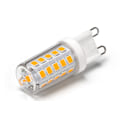 Miniatyrbillede 3 af 5: G9 Lampe 3W LED Varm Hvid 3000K Led pærer Pære 360° Vinkel 400LM AC 220-240V 4 stk Sæt