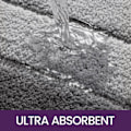 Miniatyrbillede 4 af 5: Bademåtte 60 x 90 cm Skridsikker Bademåtte Super Absorberende Vand, Maskinvaskbar, Mikrofiber Absorberende Badeværelsesgulvmåtte 60*90cm