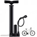 Miniatyrbillede 5 af 5: Højtryks Cykelpumpe til Gulv, Cykelpumpe, Stativpumpe 160PSI med Presta & Schrader Ventiler, Cykel Luftpumpe med Boldpumpe