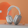 Pikkukuva 4 / 5: Langattomat Melunvaimentavat Kuulokkeet Musiikki Kuulokkeet Stereokuulokkeet Bluetooth Kuulokkeet silver,white