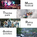 Miniatyrbild 5 av 5: Vuxen bärbar regnrock, vattentät regnrock för män och kvinnor, transparent regnrock återanvändbar EVA regnrock för vandring camping och resor black