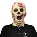 Pikkukuva 1 / 3: Resident Evil -kauhupäämask, naamiozombie-haamu-kasvomaski, Halloween-juhlan pilailuvälineet