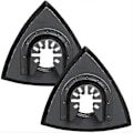 Miniatyrbillede 1 af 3: 90mm Trekantede Slibepuder - Oscillerende Multi-Værktøj Slibepude