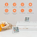 Miniatyrbild 2 av 5: Inomhustermometer Hygrometer Liten Digital Temperatur Hygrometer Inomhustermometer Sensor Luftkvalitetsmätare, 2-pack